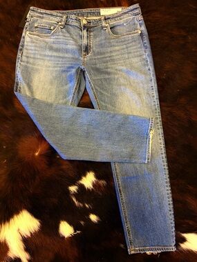 NWT RAG & BONE the DRE Women's Low Rise Boyfriend Jeans Julienne Wash  SZ 30